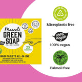 Marcel'S Grøn Sæbe Opvaskemaskine Tabs Alt-i-En - Grapefrugt & Lime - 25 stykker Køkkenopvaskemidler Naty Shop