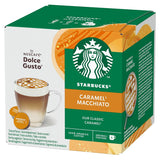 STARBUCKS Caramel Macchiato af Nescafé Dolce Gusto Kaffeekapseln 6 x 12 (72 Kapseln)