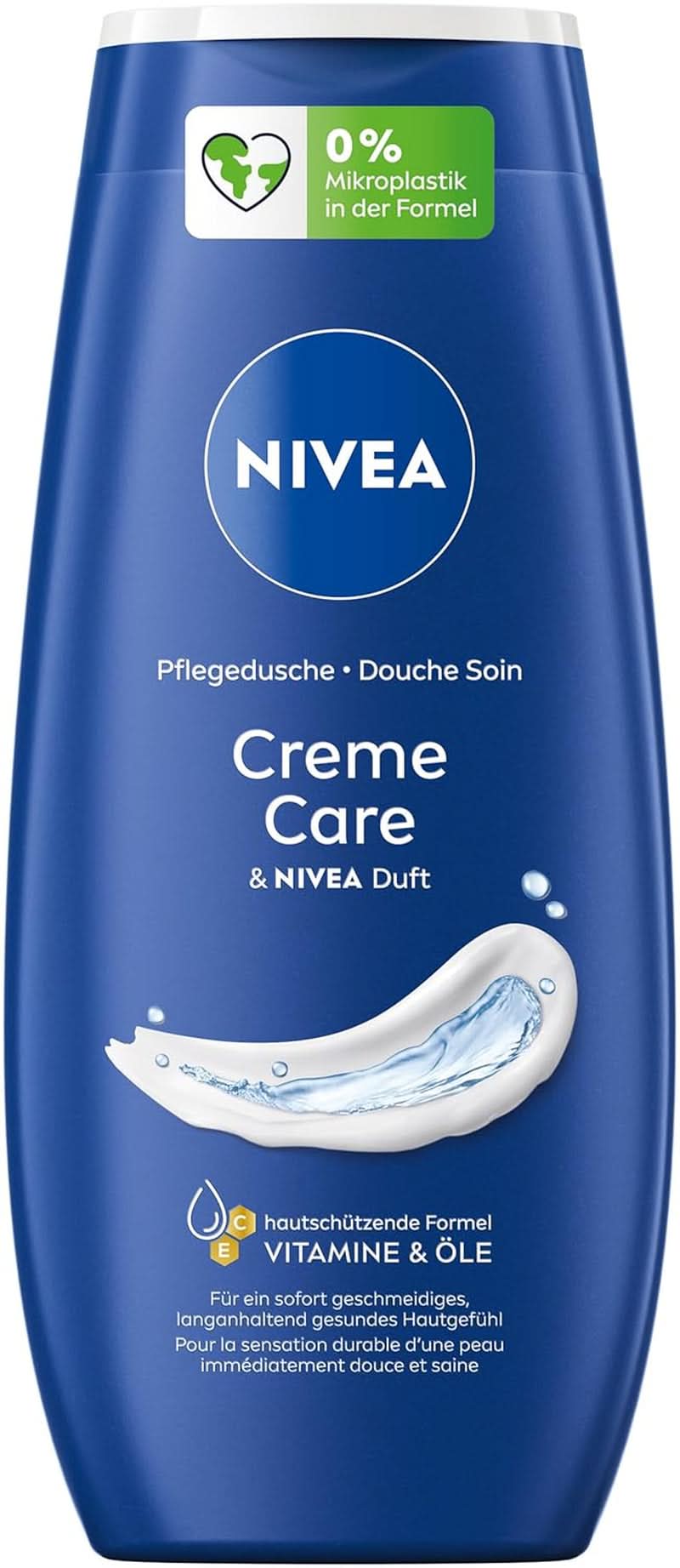 NIVEA Creme Care, shower gel med vitaminer og æteriske olier, 250 ml Shower and bath Naty Shop