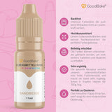 Goodbake Pastel Sand Beige Food Coloring (11ml) - High Dose Food Coloring - Til farvning af kager, fondant, smørcreme, macarons, drinks, slim og mange andre ting. 100% vegansk