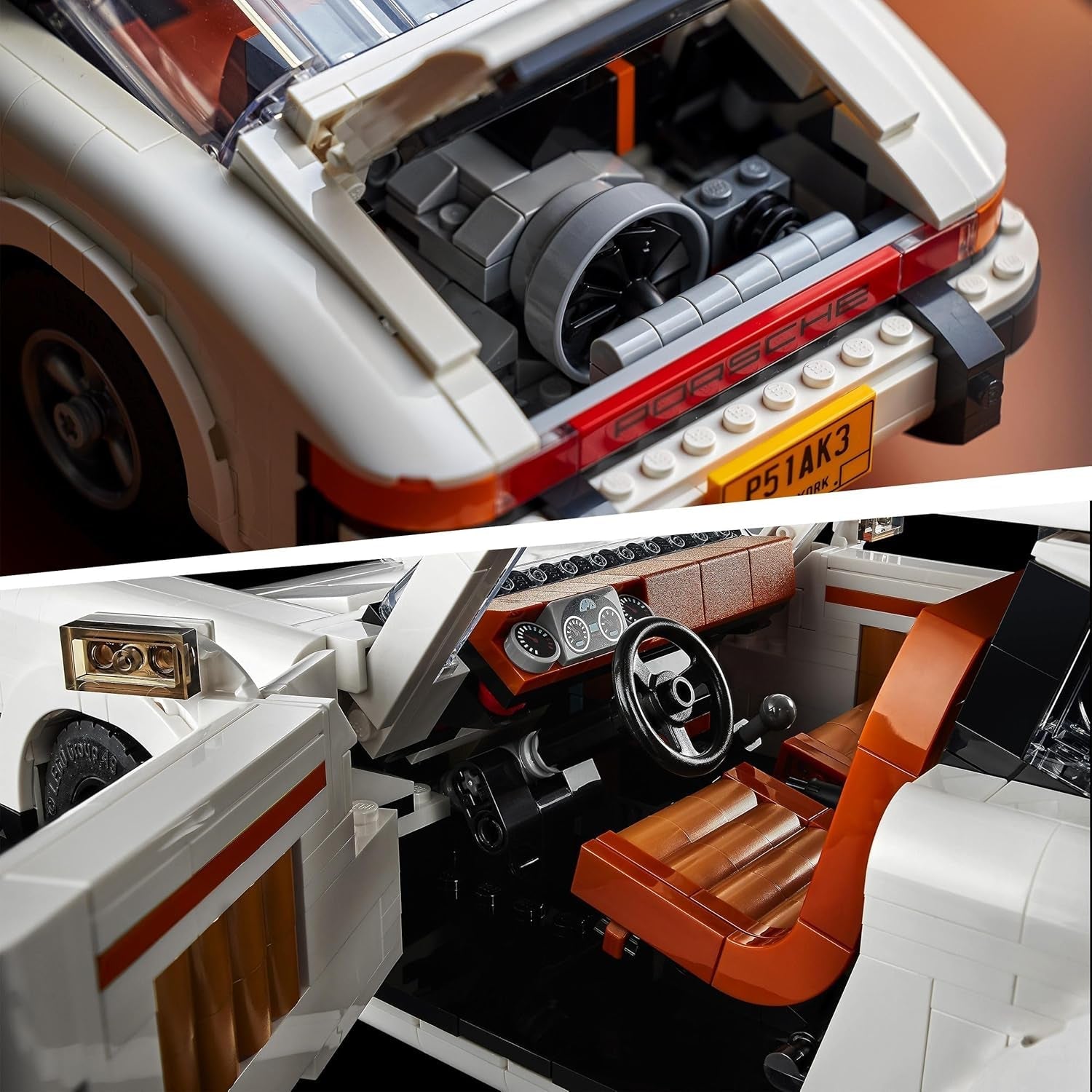 LEGO Icons Porsche 911 bilmodel til voksne, racerbilmodelsæt til at indsamle 10295 byggesæt Besuche den LEGO-Store