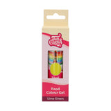 Funcakes Lime Green Gel madfarve: Højkoncentreret madfarve til dej, creme, fondant og marcipan. Nem dosering. Enkelt dråbe for at skabe levende farver. Halal. 30 g.