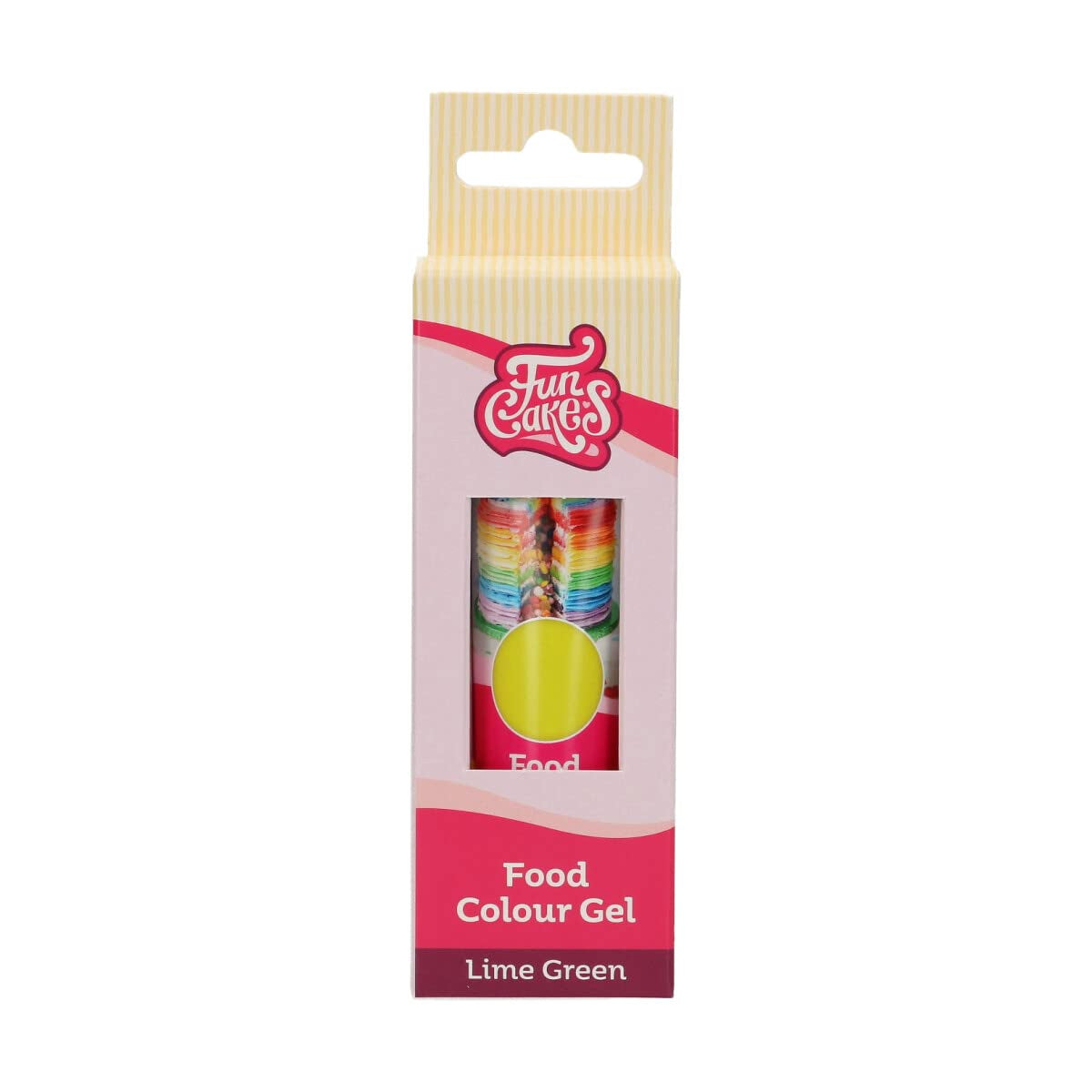 Funcakes Lime Green Gel madfarve: Højkoncentreret madfarve til dej, creme, fondant og marcipan. Nem dosering. Enkelt dråbe for at skabe levende farver. Halal. 30 g.