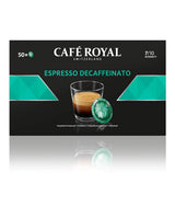 Espresso Forte 50 Pads til professionel Nespresso Machine - 7/10 Intensity - UTZ-zertifiziert & Espresso Decaffeinato 50 Pads til professionel Nespresso Machine - 7/10 Intensity