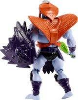 MASTERS of the UNIVERSE Snake Armor Skelet - 16 bevægelige led, retro emballage, mini tegneserie, for børn 6+ og voksne samlere, HKM68 Action Figures Naty Shop
