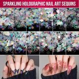 FANDAMEI Nail Art Brush Set, 15 Stücke Pinsel Für Gelnägel Nagel Pinsel, 5 Stücke Dotted Pen, 10 Rolle Streifenband Nägel, Strasssteine ​​​​Nägel, Ultra Dünn Nagel Paillettes Für Nagelkunst Maniküre Set