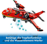 LEGO City Brandslukningsfly, Børnelegetøjsfly brandmandssæt, byggesæt med 3 brandmandsfigurer og branddekoration, fremragende gaveidé til drenge og piger fra 6 år 60413 Byggesæt Besuche den LEGO-Store