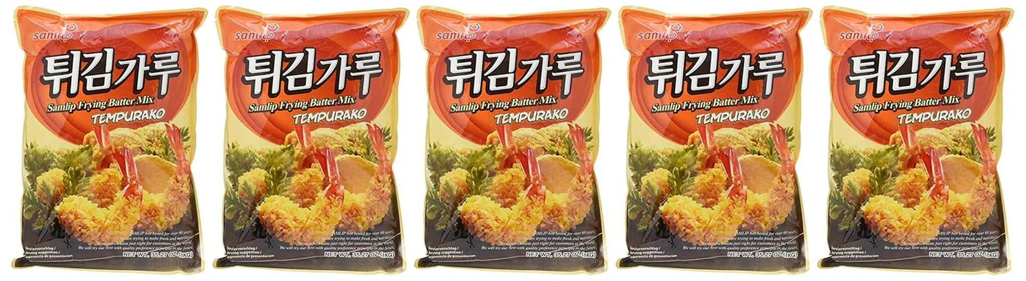 Backmischung Für Tempura Gerichte, 5Er Pakke (5 X 1 Kg) Blanding til bagning og madlavning Naty Shop