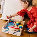 Melissa & Doug Et band i en æske | Pædagogisk legetøj | Musiklegetøj til børn | 3+ | Gave til drenge eller piger Naty Shop babylegetøj