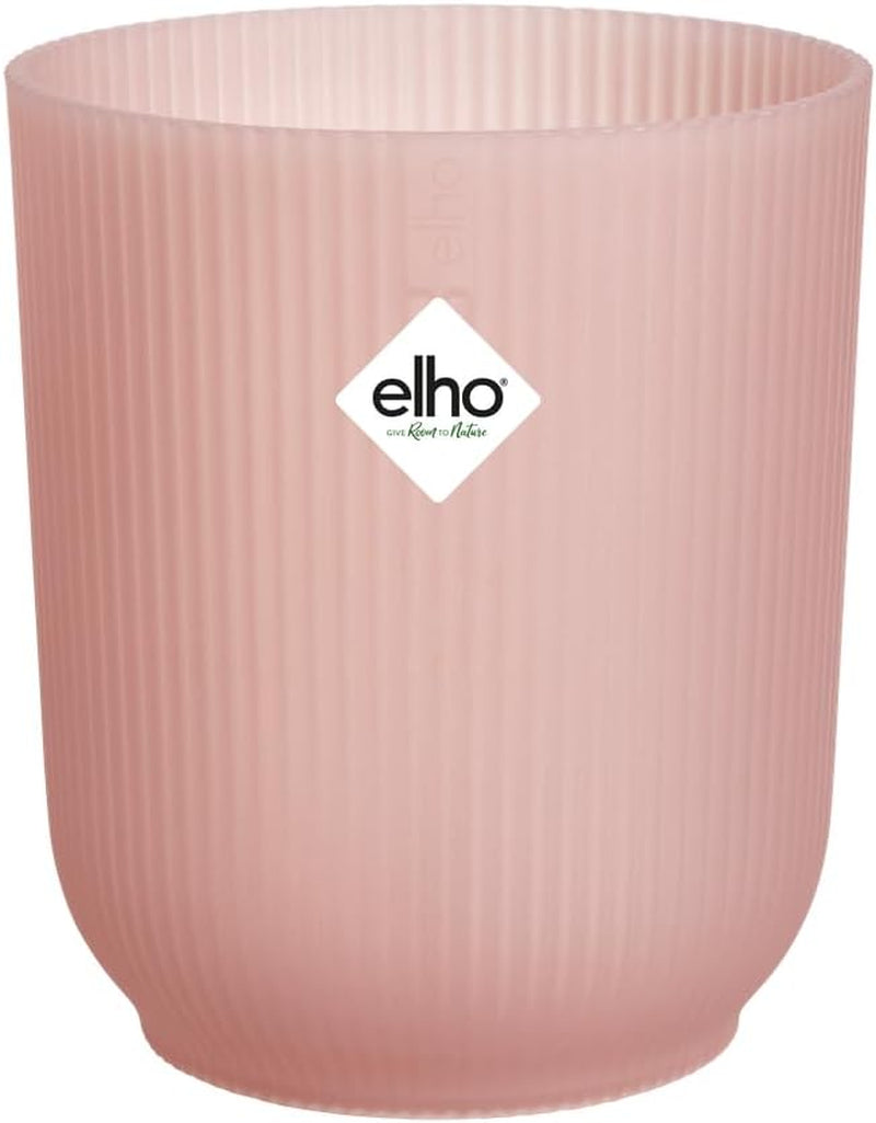 elho Vibes Fold Orchid High 12,5cm - Indendørs orkidépotter - Indendørs urtepotter - 100% genbrugsplastik - Hvid/Silkeblød hvid