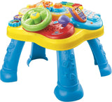 Vtech Baby Adventure Legebord - Farverigt babylegebord med 6 legepladser og interaktive elementer - Lær farver, tal, dyr, musik og former gennem leg - For børn i alderen 12-36 måneder Bebe Naty Shop Toys Standard titel
