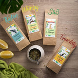 ORIGEENS BIO MATE TE GAVESÆT X4 I Yerba Mate Bio 4X80G I Yerba Mate tesæt, gaveidé
