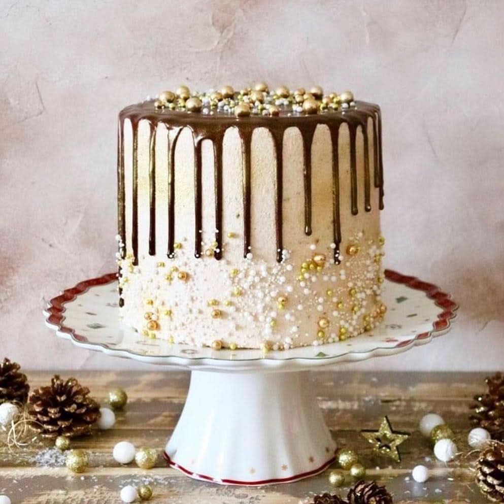 Super Drip Black Cake Glaze Cake Smelter Chokolade 300 gram Glazes and Decor Naty Shop