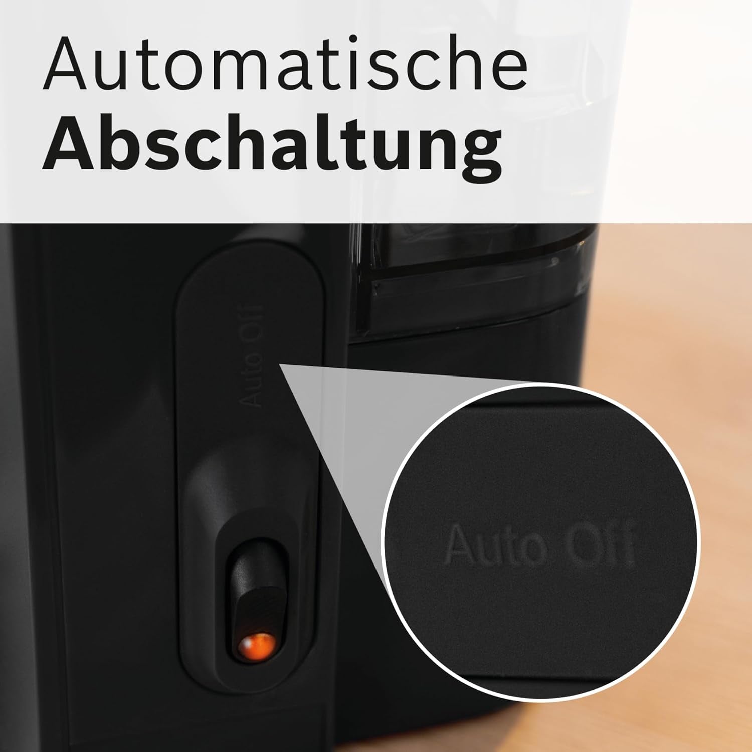 Bosch MyMoment TKA2M113 Filter Espressomaskine, 1,25 L glaskaraffel, 10-15 kopper, 40 Minutters Hold Varm-funktion, Anti-drypsystem, Roterende Filterholder, Aftagelig Vandtank, 1200 Watt, Mat Sort