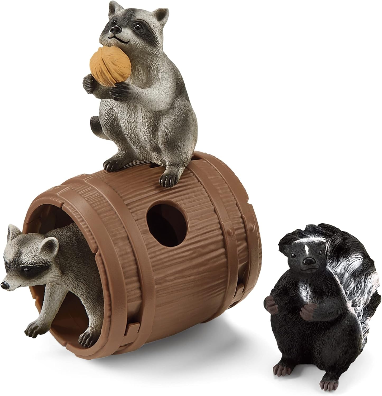 Schleich 42532 Sjov omkring nødden , Fra 3 år, WILD LIFE - Legesæt, 6 styk Actionfigurer Naty Shop
