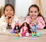 Simba 105953975 - Kawaii Hi Dress-Up Lucy Doll (26 cm) - Artikuleret frisørmodedukke, langhåret kanindukke og tilbehørslegetøj fra 4 år og opefter
