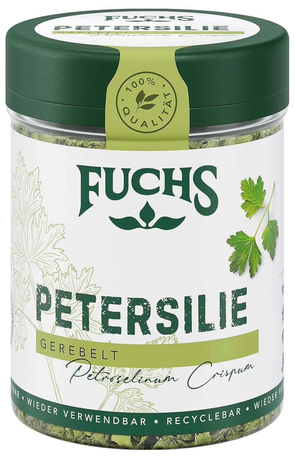 Fuchs - Persille Rubbed - Urtesmag til æggeretter, grøntsager og salater - 10 gram Krydderier Naty Shop