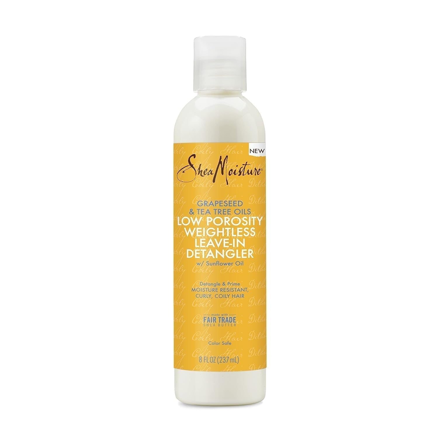 Vægtløs hydrerende detangling produkt 237 ml flaske til krøllet/bølget hår affiltrerende produkter Naty Shop Standard titel