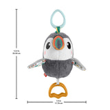 FISHER-PRICE Flap & Go Tucan - Plyslegetøj til barnevogn fremmer finmotorik og sensoriske færdigheder for nyfødte fra fødslen HNX66 Babylegetøj Naty Shop
