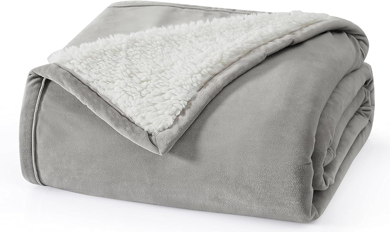 UGG 01465 Bliss Sherpa-tæppe Fuldt vendbart til sofa eller seng Kan maskinvaskes Nem pleje Blødt plys overdimensionerede luksustæpper 178 X 127 cm Seal Naty Shop Dyner og dyner