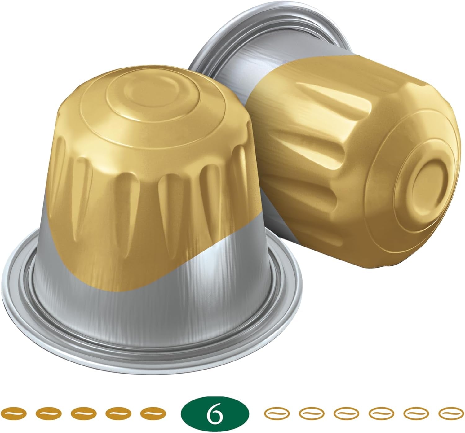 Jacobs Kaffeekapseln Krönung Crema, Intensität 6/12, 10 x 20 Getränke, Nespresso* kompatibel Kaffee Kapseln, 200 Kapseln