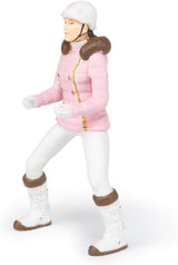 PAPO - Hestefigur - Rider Fashion Winter, passion for ridning, legetøj til børn fra 3 år. Naty Shop actionfigurer