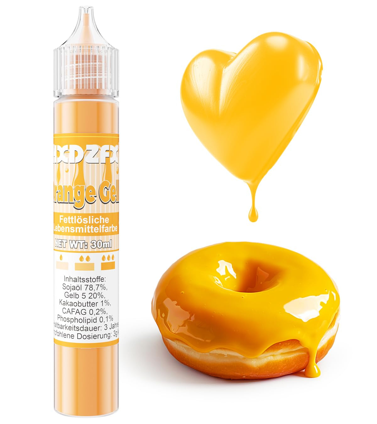 Fedtopløselig madfarve - 30 ml koncentreret oliebaseret madfarve til chokolade madfarvesæt til kagedekoration, fondant, smørcreme, bagning, håndværk (marineblå)