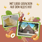 ALLOS Amaranth Crunchy Nobleuss | Økologisk müsli Nut Oats Cereal til den lille Cereal Naty Shop