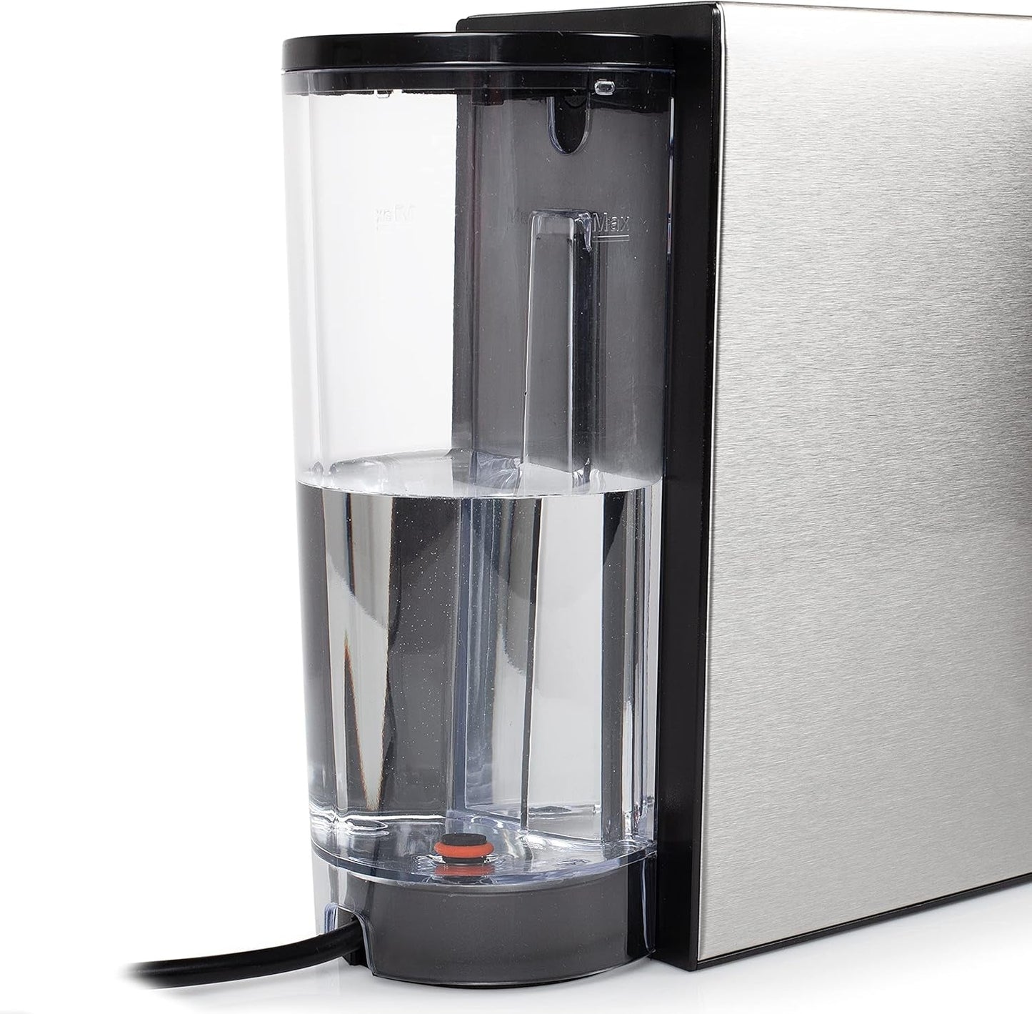 Princess 5 i 1 multikapsel espressomaskine - kompatibel med Nespresso, Dolce Gusto, Lavazza a Modo Mio og ESE puder, 0,8L kapacitet, 1450W, sølv, sort