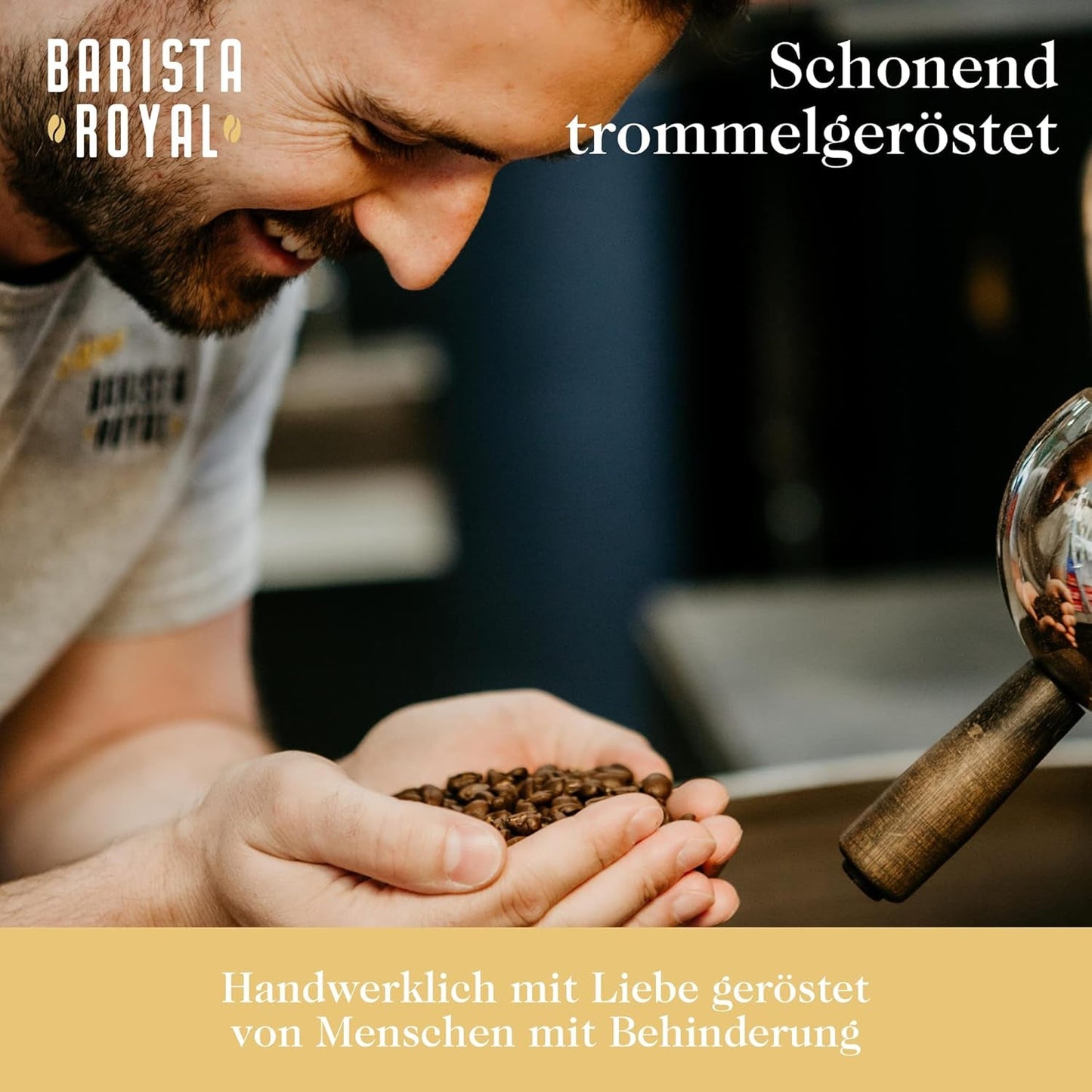 BARISTA ROYAL Bio Espressobohnen 1 kg "Gran Señor" | Frisk Kaffeebohnen direkte fra Honduras | 100% Arabica Espresso ganze Bohnen | Ideel til fuldautomatisk og Siebträger