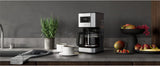 AEG Deli 5 espressomaskine, 1,5 l, programmerbar timer, holde varm funktion, sikkerhedsstop, vandstandsindikator, optimal dosering, anti-dryp funktion, rustfrit stål, CM5-1-6ST