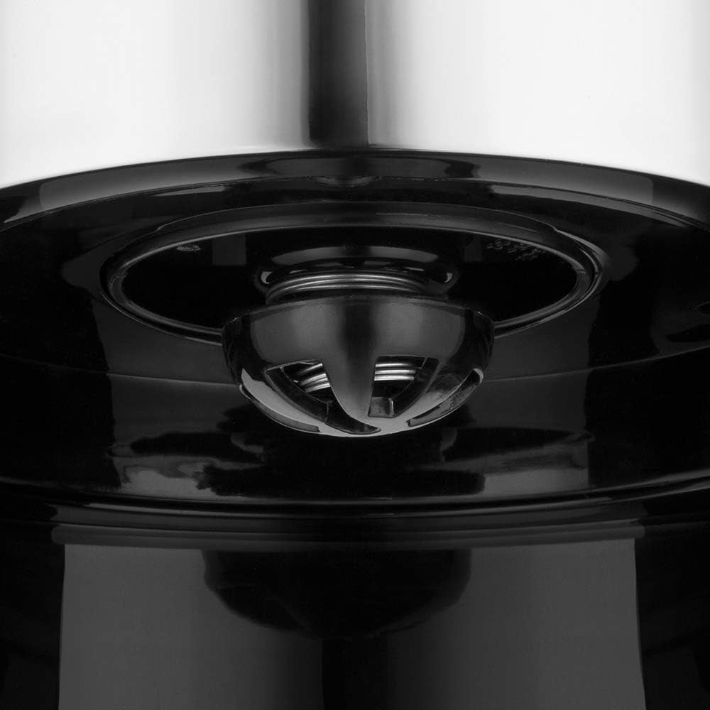 Russell Hobbs kaffemaskine [Digital timer, brusehoved for optimal udsugning og aroma] Farver+ Creme (1 til 10 kopper, 1,25 L glaskaraffel, varmeplade, 1100W) Filterkaffemaskine 24033-56