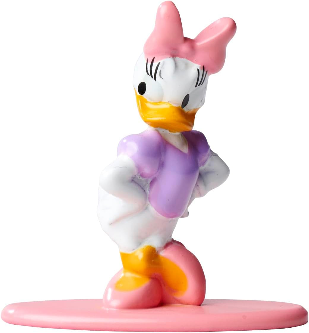 Jada Toys Disney Figur (1X Mystery Figur i Blind Pack) - 1 Surprise Samlerfigur fra 12 Disney Figurer, Nano Metal Figur (4 cm) Til børn og fans i alderen 3+, Serie 2, Sorte Actionfigurer Naty Shop