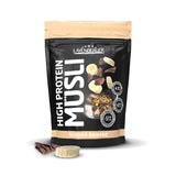 Layenberger 3K High Protein Müsli, 50% Eiweiß og 18% Kohlenhydrat - Enkeltpakke (1X 390 G) - Schoko-Nuss Cereale Naty Shop 390 G (1Er Pakke) Schoko-Banana