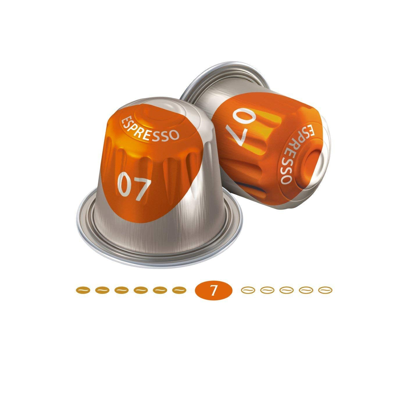 Kaffeekapsel Lungo Classico, Intensitet 6 af 12, 20 Nespresso®*-kompatibel Kapsel, 10 x 20 & Kapsel Espresso Classico, Intensität 7.100 Nespresso®*-kompatibel Kaffeekapsel, 10x10 Getränke