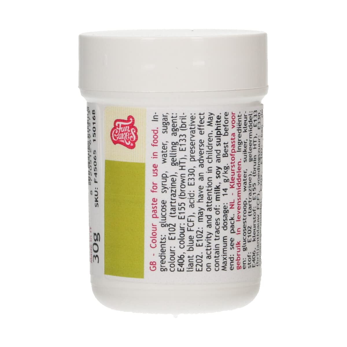 Koncentreret madfarve Funcakes Paste Farve Royal Blue; til dej, creme, fondant, marcipan, dej, modelleringspasta og blomsterpasta. Halal og Kosher. 30 g
