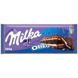 Milka Mmmax Oreo – Alpine mælkechokolade med sprøde Oreo cookies og mælkecreme – 300g