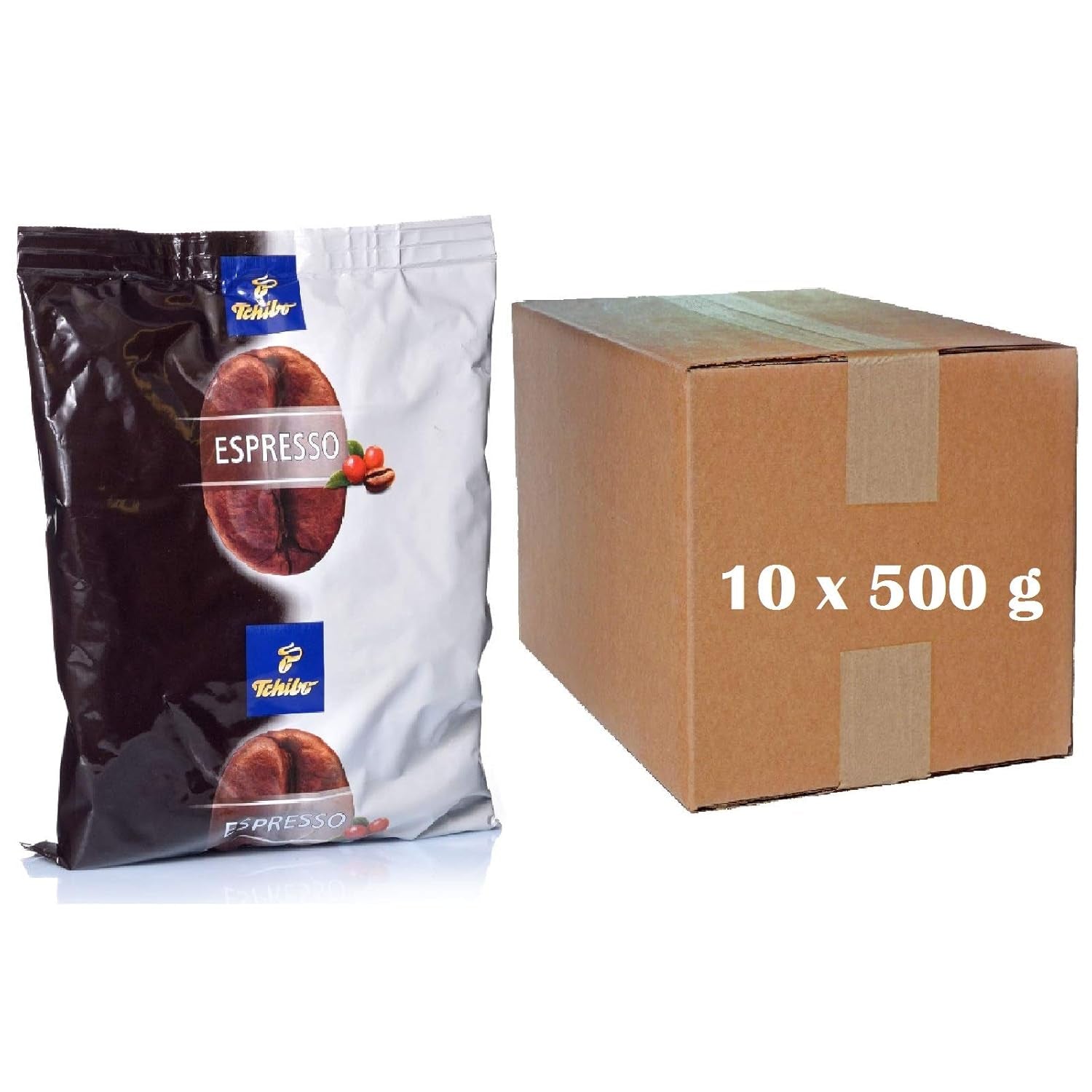 Tchibo Espresso Classico - 10 kaffebønner x 500g
