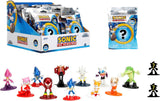 Jada Toys Sonic the Hedgehog Figur (1X Mystery Figur i Blind Pack) - 1 Surprise Collectible Figur fra 13 Sonic Figurer, Nano Metal Figur (Ca. 4 Cm) Til børn og fans fra 3 år, Wave 1 Action figurer Naty Shop