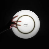 MALACASA 4-personers porcelænssæt Bone China 16-delt porcelænssæt rund hvid med guldkant Kombinationssæt med 4 middagstallerkener 4 desserttallerkener 4 Suma-tallerkener og 4 kornskåle NORI-serien