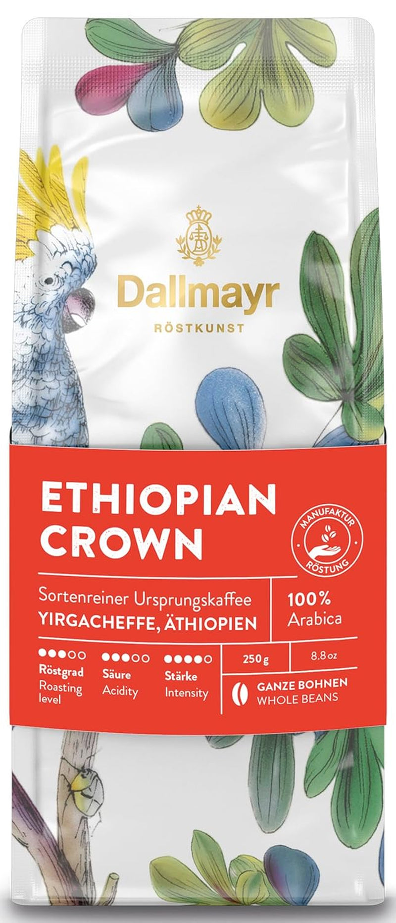 Ethiopian Crown hele bønner 250g