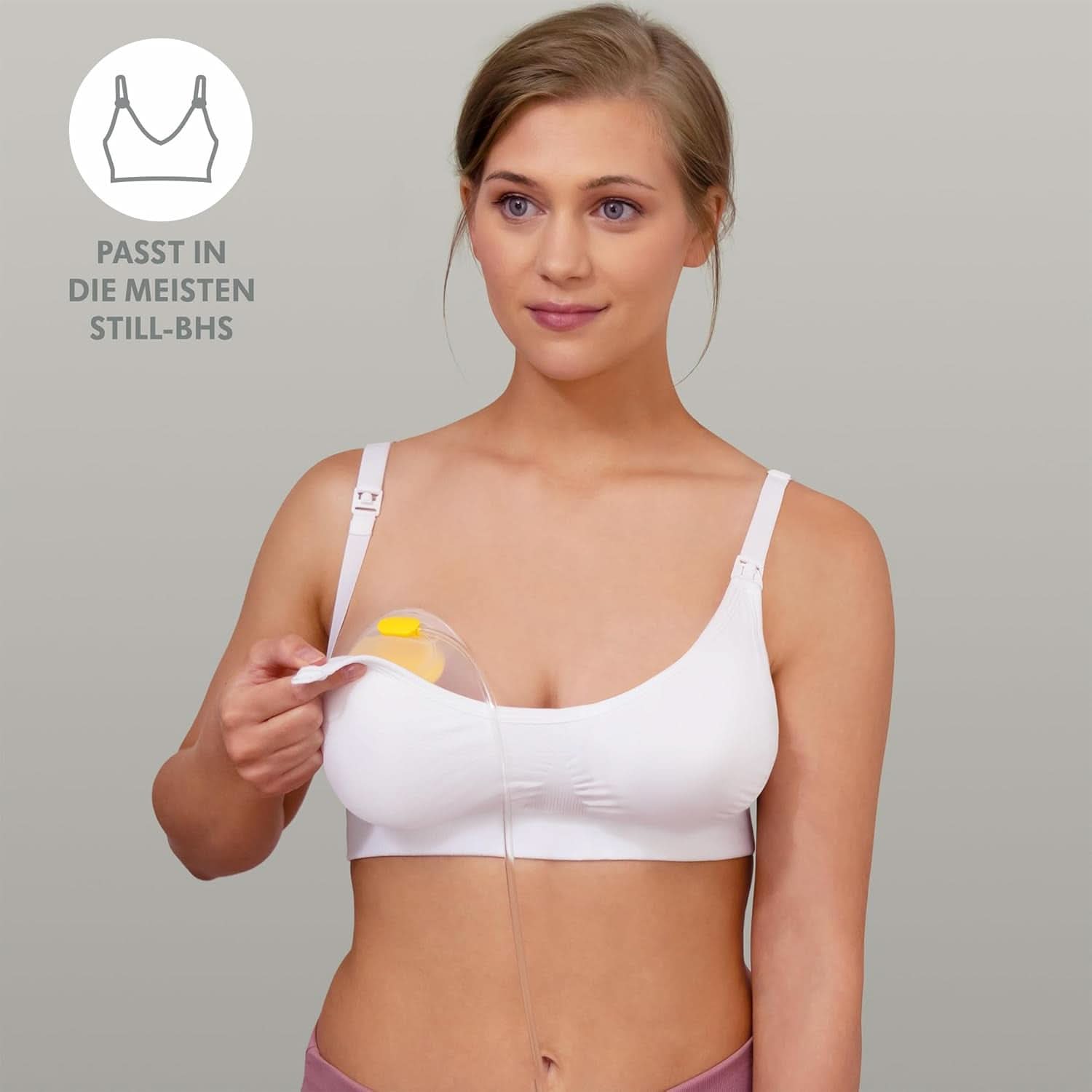 Medela Solo håndfri brystpumpe | Kompakt og intuitiv elektrisk brystpumpe til pumpning på den ene side Mad og ammetilbehør Bebe Naty Shop