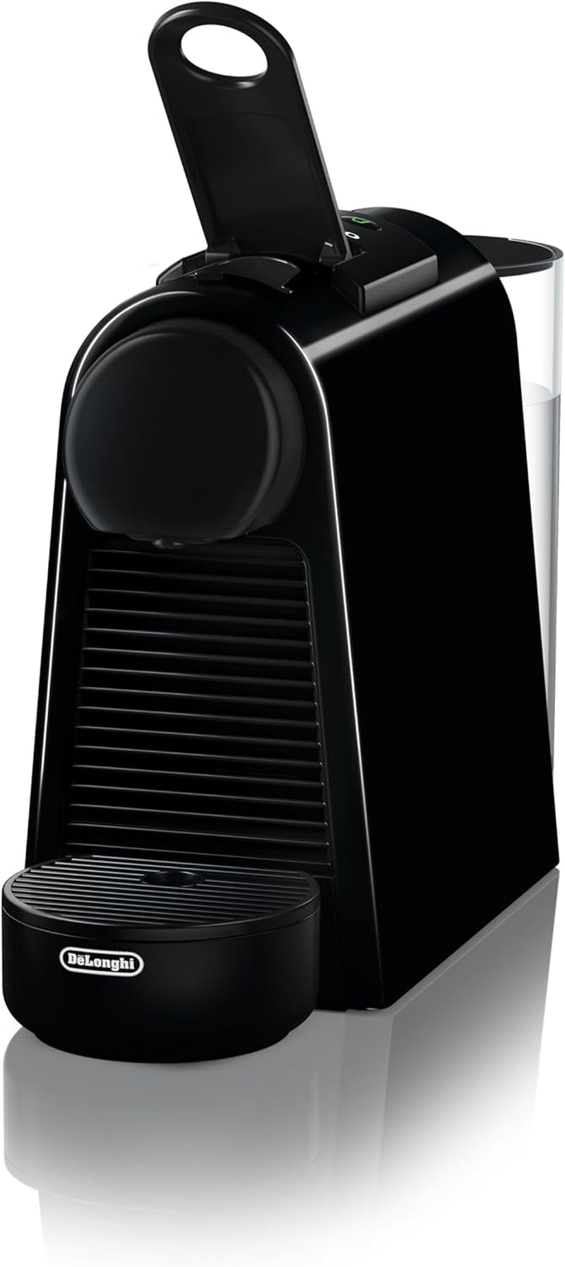 Espressomaskine med Nespresso De'Longhi Essenza Mini kapsler, sort | Pumpetryk 19 bar | Vandtank 0,6 l | Til espresso og lungo | Lille espressomaskine – Store kaffeøjeblikke | EN85.B