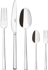 Sambonet 52562-N2 Rock rustfrit stål - Bestiksæt monoblok rustfrit stål 18/10 Køkken Naty Shop Sæt 12 personer - 60 stk.