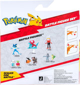 Pokémon PKW3459 - Battle Figure Pack - Glurak & Pikachu, mobil Glurak med Pikachu Actionfigurer Naty Shop