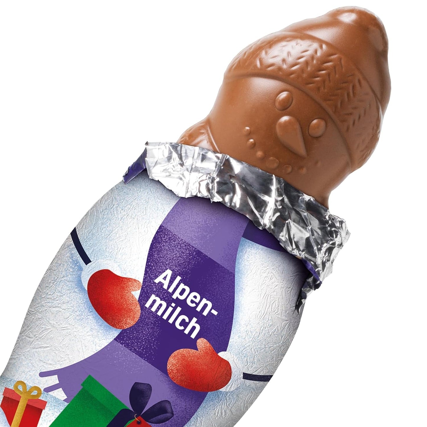 Milka Snowman Alpine Milk - Stor pakke chokolade snemandsfigurer i 3 modeller - 24 x 50g