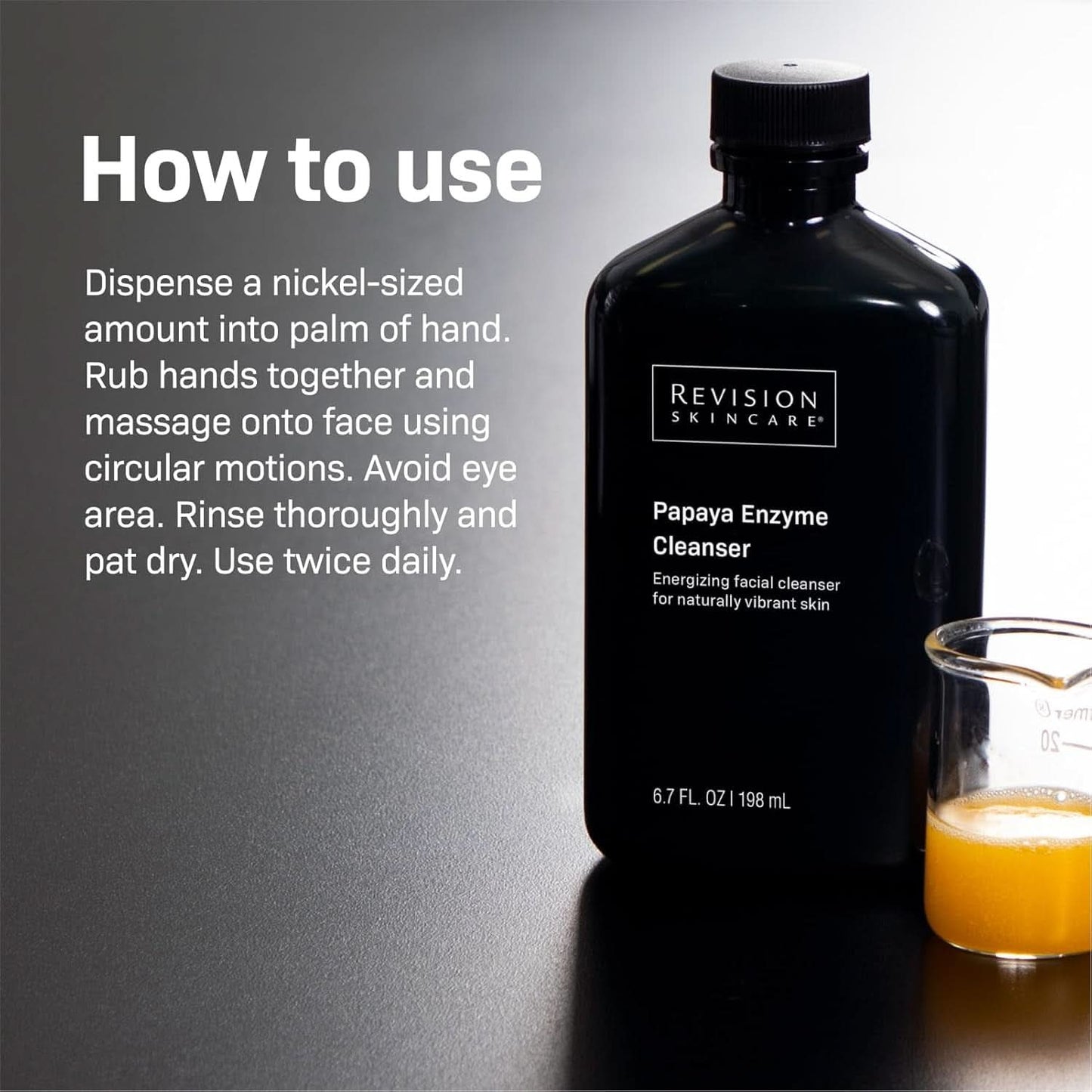 Revision Skincare, Papaya Enzyme Cleanser, 198 ml Kosmetik og skønhed Naty Shop