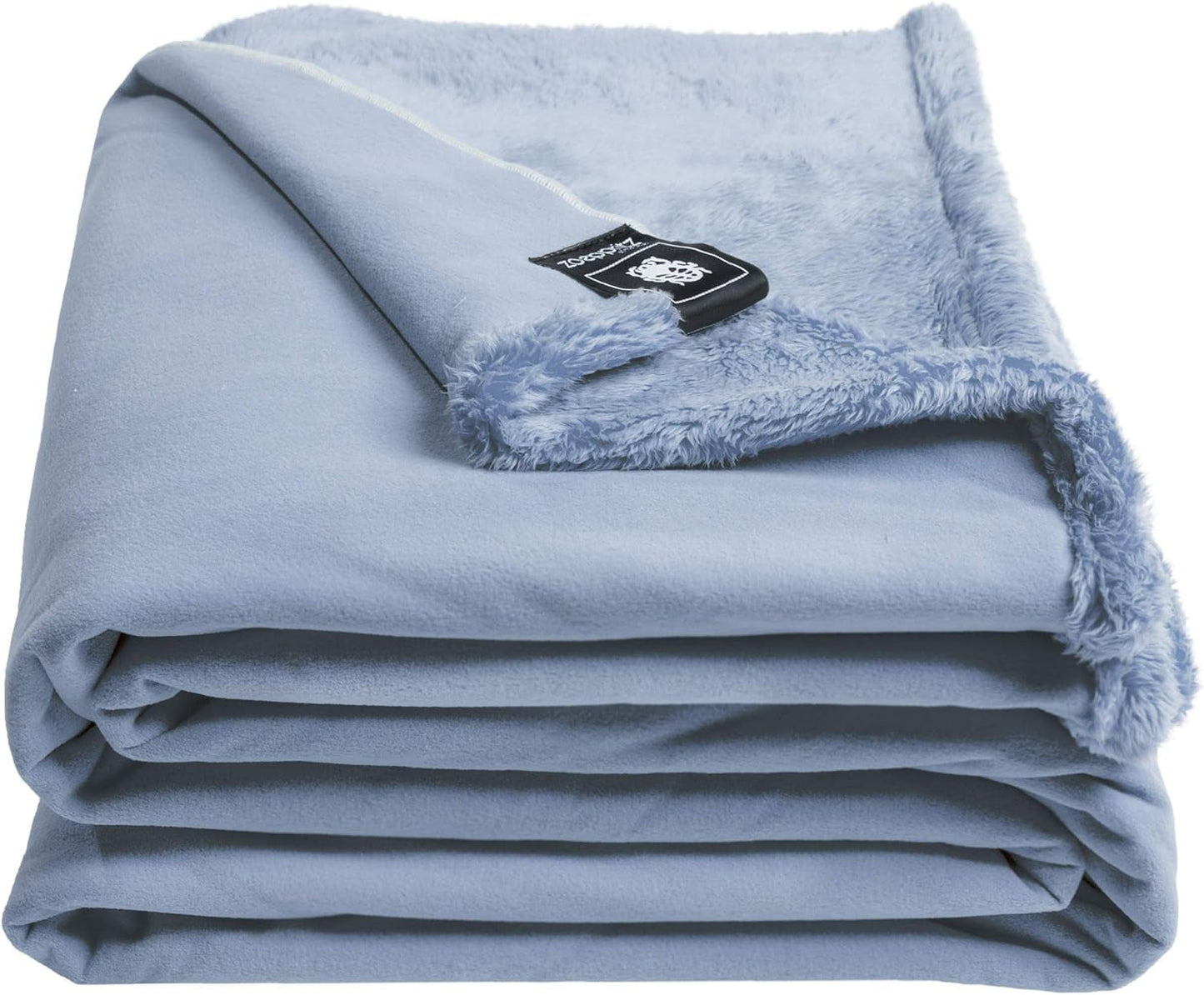 Reborn Bliss Blanket - Hyggeligt imiteret pelstæppe - Fluffy og luksuriøst imiteret pelstæppe med glat ryg - 140X190 Cm - 310 Rose - By "Zoepritz since 1828" Senge og dyner 'zoepritz siden 1828' 515 Vand 19040 Cm X 1