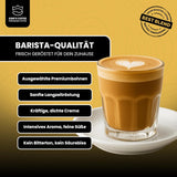 KING'S COFFEE - SÆRLIG RISTNING - 1 kg Barista Premium Espresso bønner - Kaffe med lav syreindhold - Lille batchristning i Italien - Den fineste Arabica-Robusta-blanding til fuldautomatiske og portafiltermaskiner