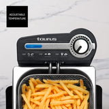 Taurus Professional 2 plus - Oliefrituregryde, 2 liter, 1700 W, 18/8 rustfrit stål Hvidevarer Naty Shop